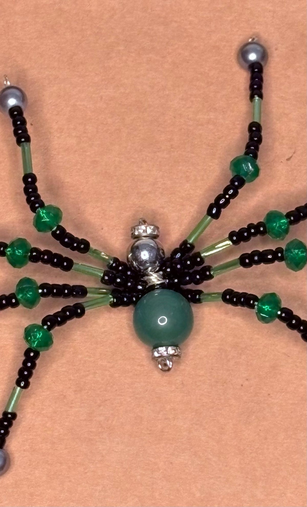 Beaded Spider - Garden Keeper