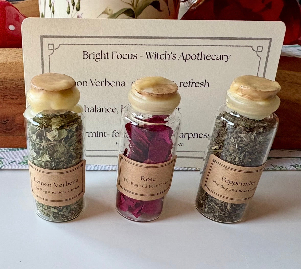 Witch's Apothecary Jar Sets — Set of 3