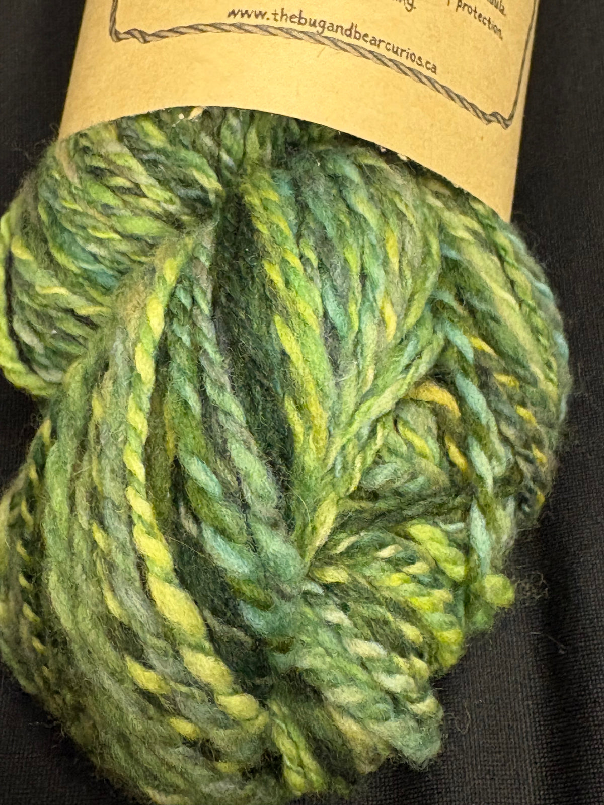 Twisted Witch Handspun Yarn - Forest Wool