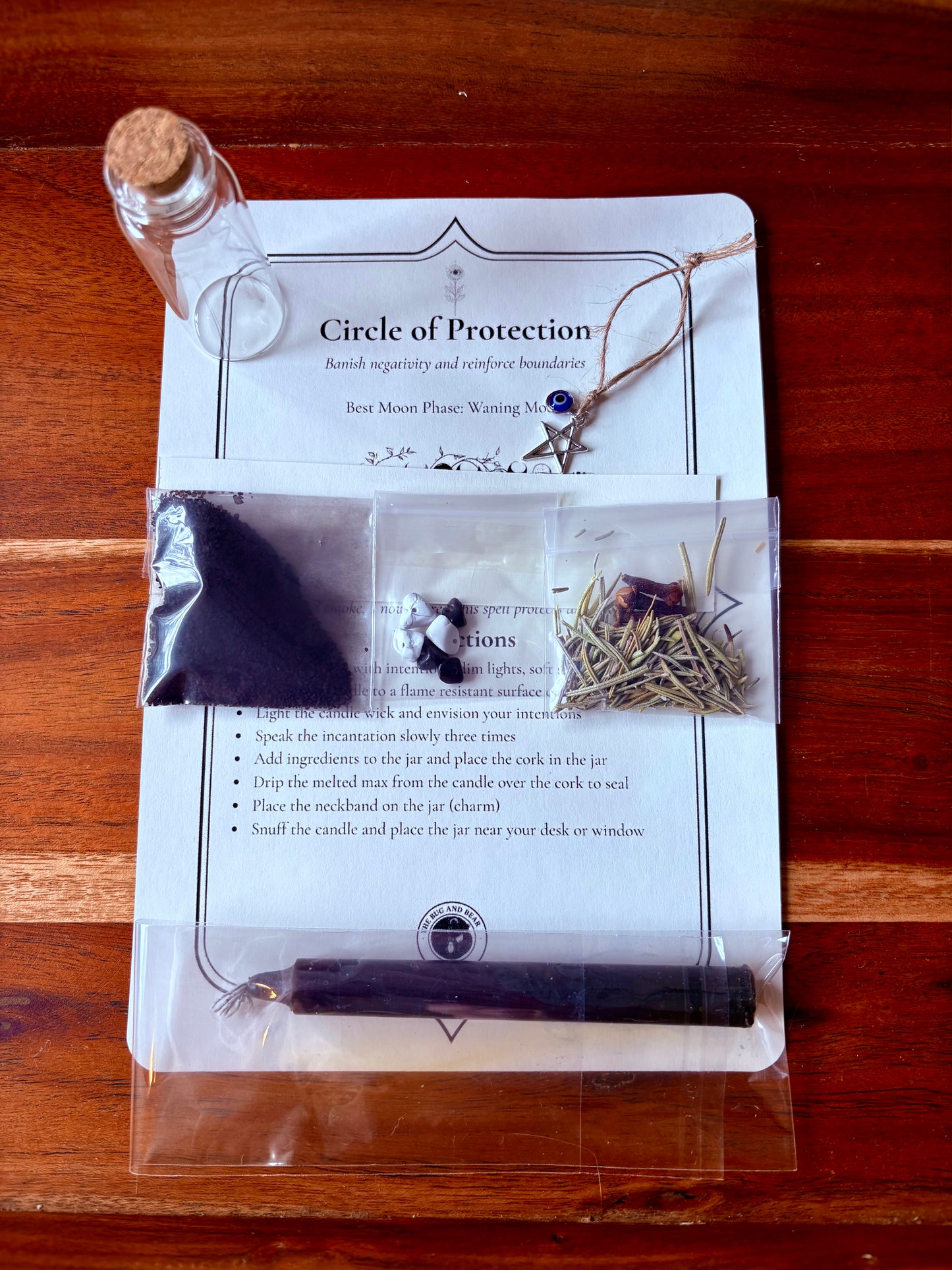 š”ļø Circle of Protection Spell Jar Kit