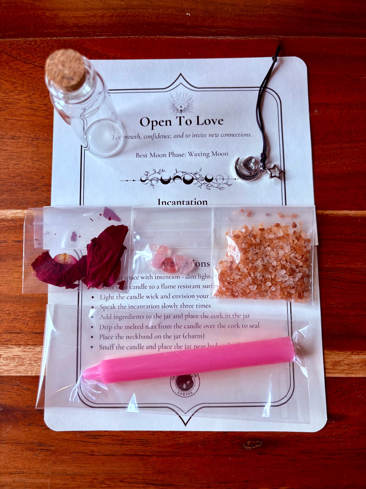 π Open to Love Spell Jar Kit