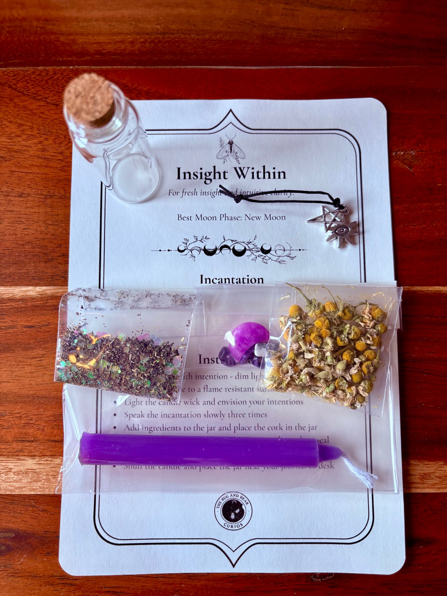 🔮 Insight Within Spell Jar Kit