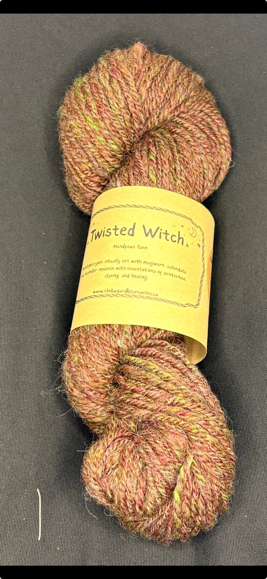 Twisted Witch Handspun Yarn - Marooned Wool