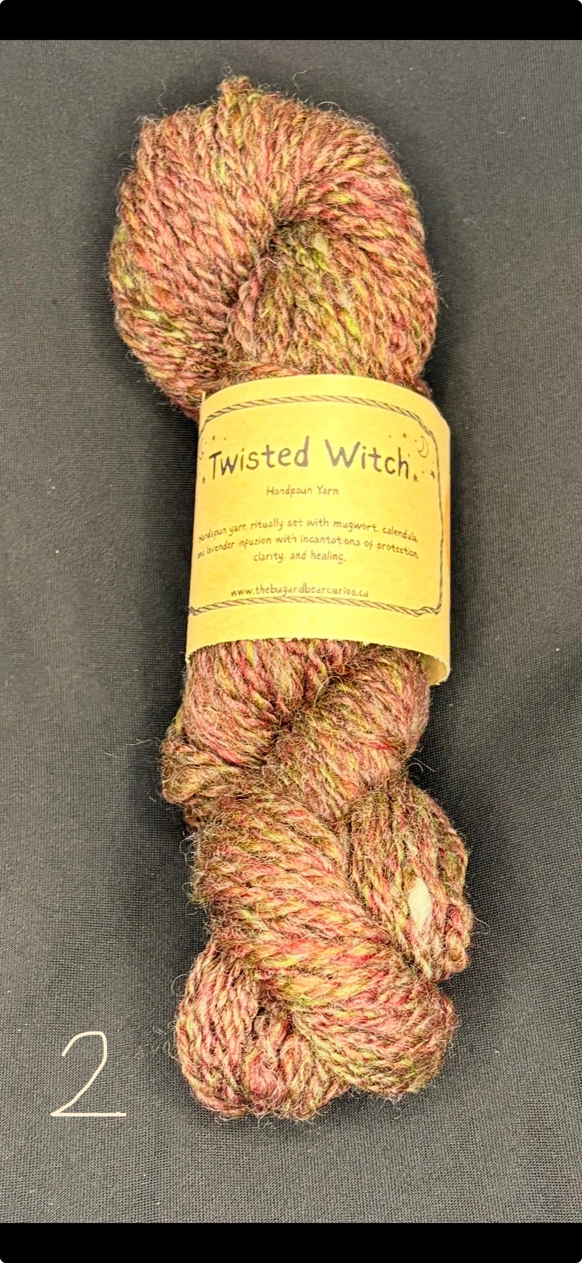 Twisted Witch Handspun Yarn - Marooned Wool