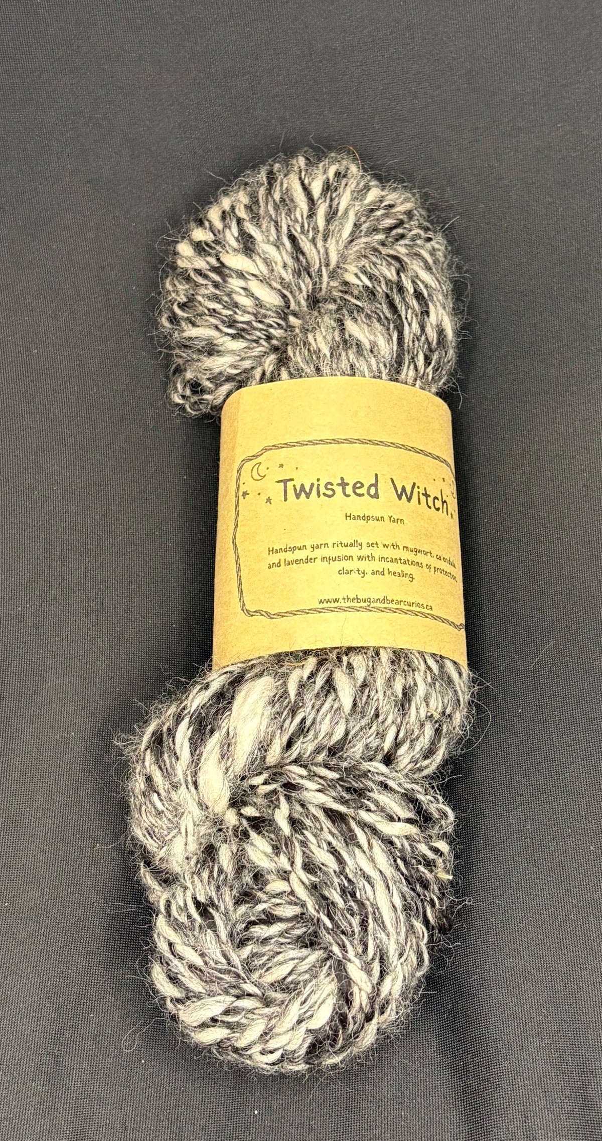 Twisted Witch Handspun Yarn - Llama Drama