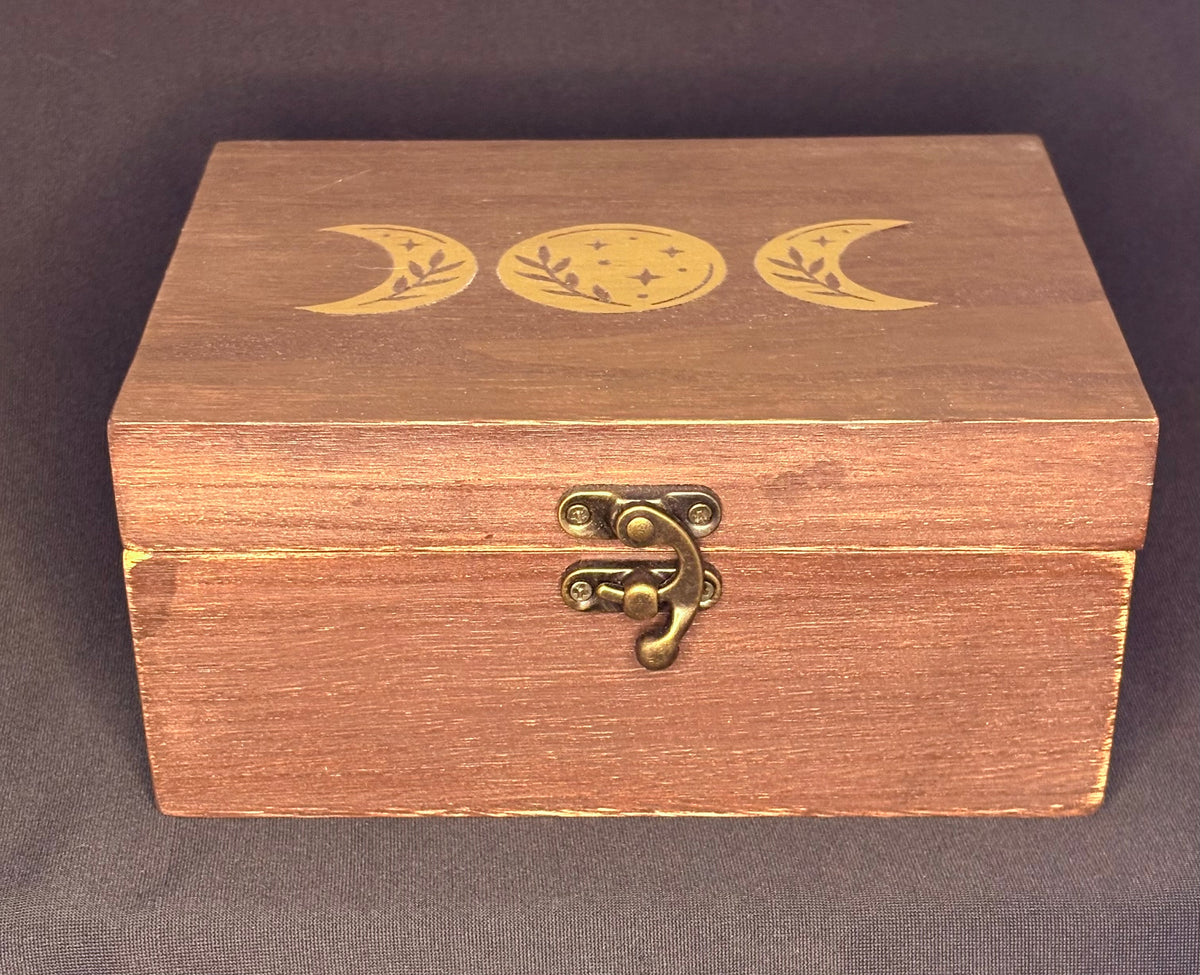 Witch’s Keepsake Box - Triple Moon