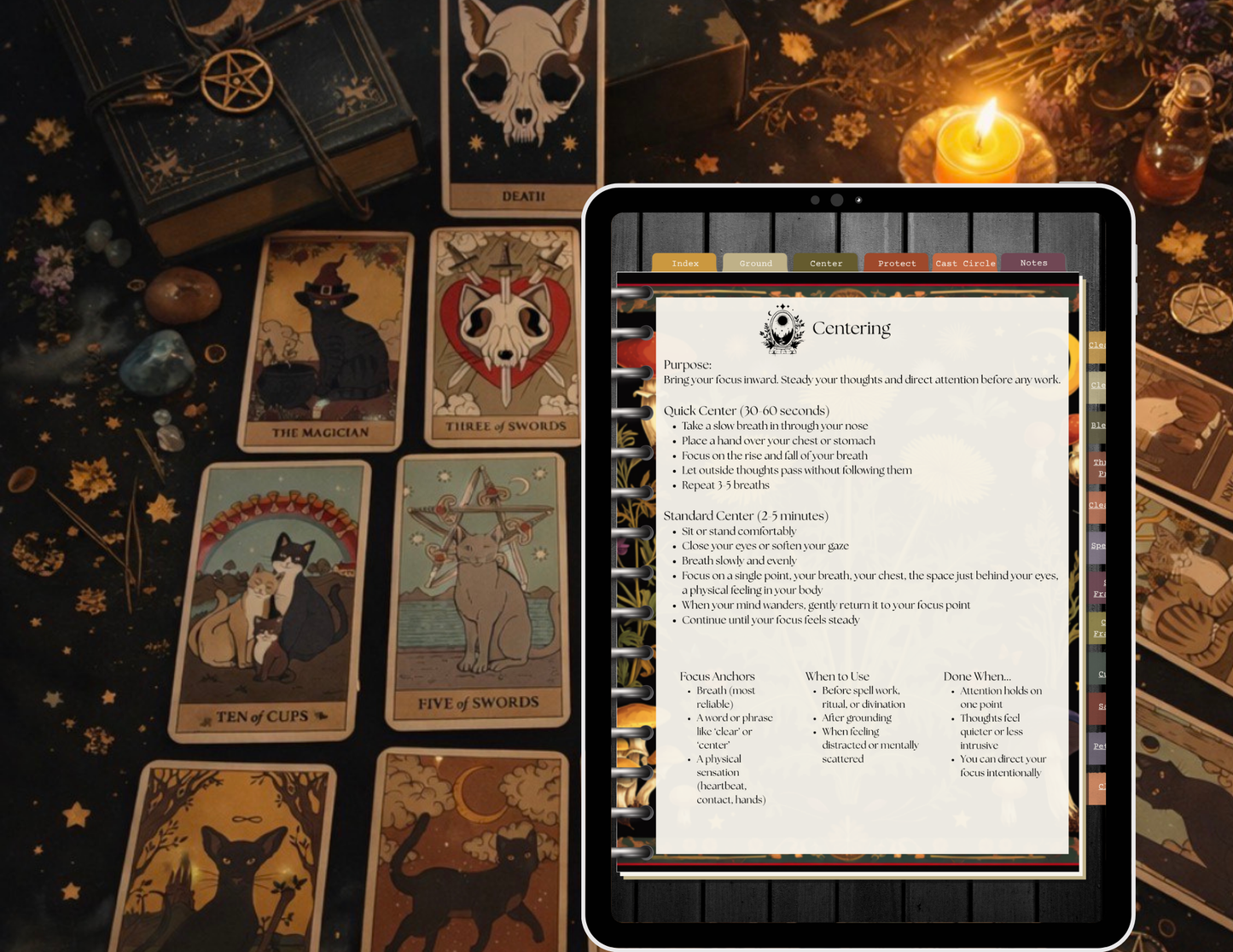 The Witch's Practice - A reference Guide to Spell Crafting and Magical Working