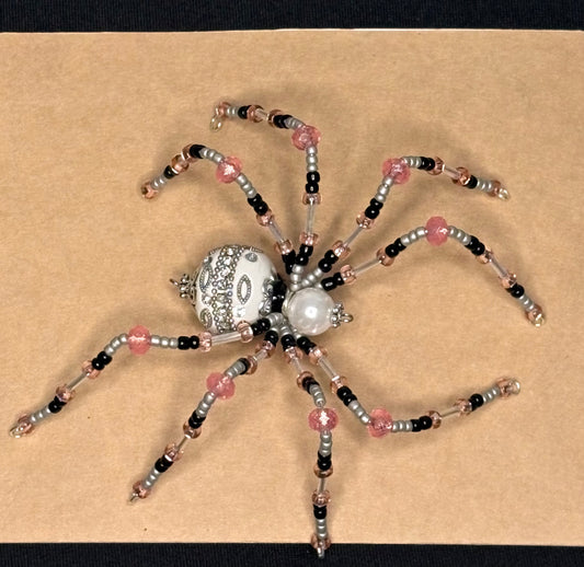 Beaded Spider - Morning Blush