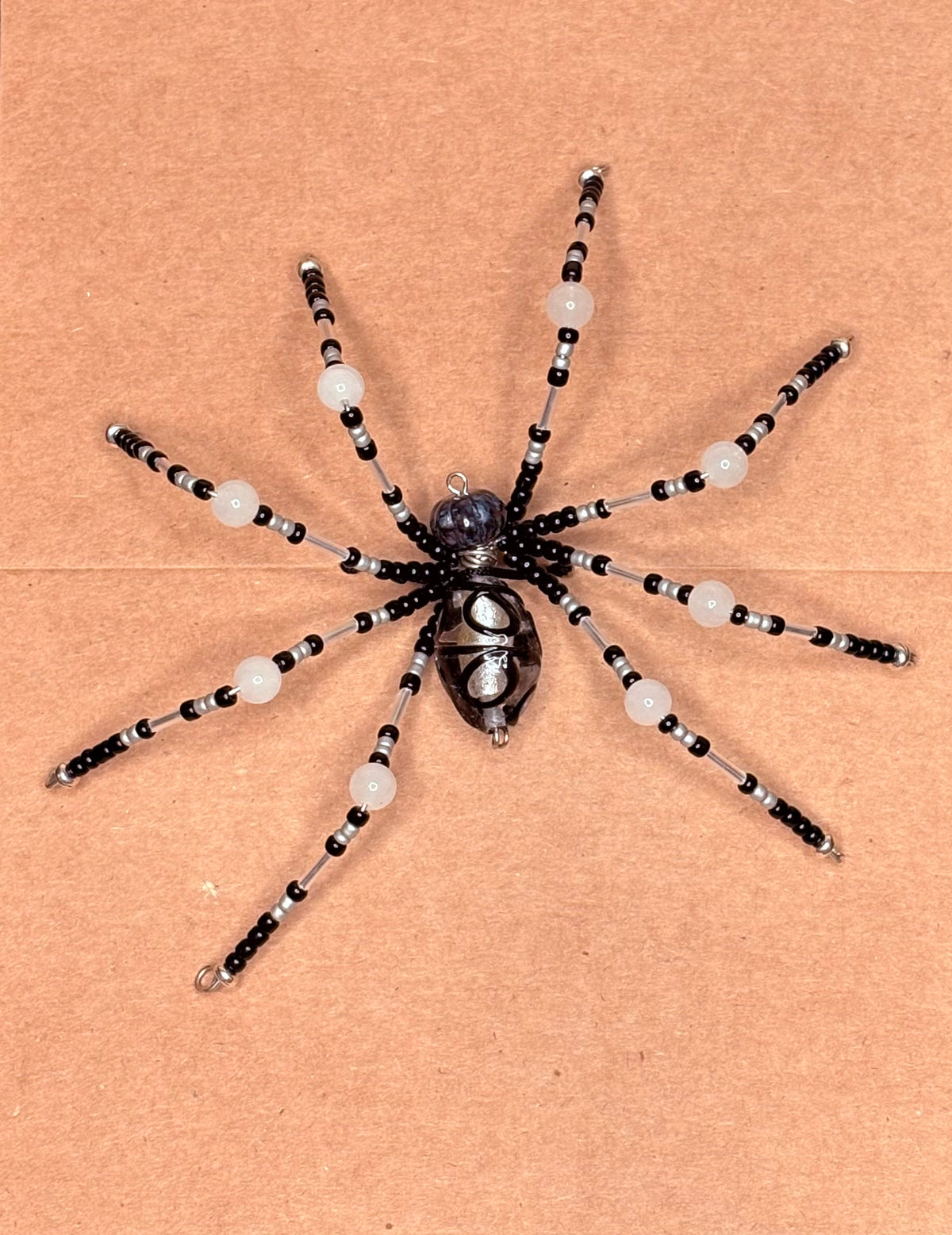 Beaded Spider - Night Shine