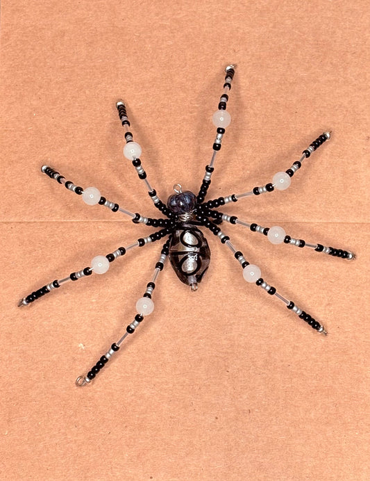Beaded Spider - Night Shine