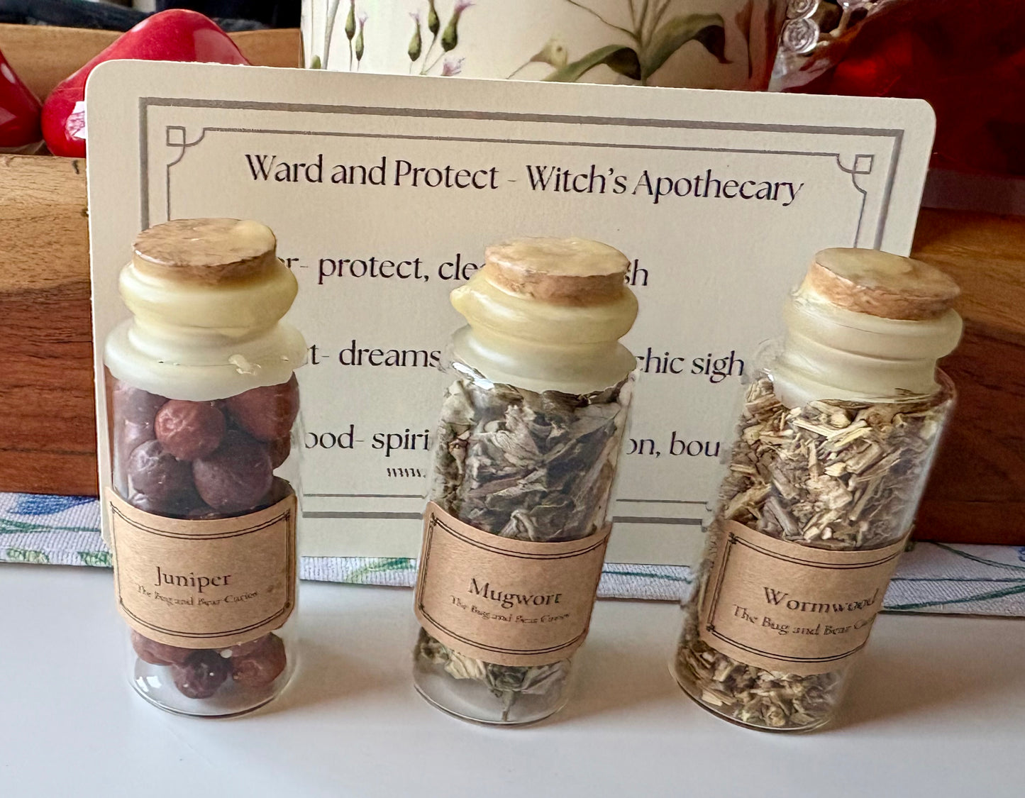 Witch's Apothecary Jar Sets — Set of 3