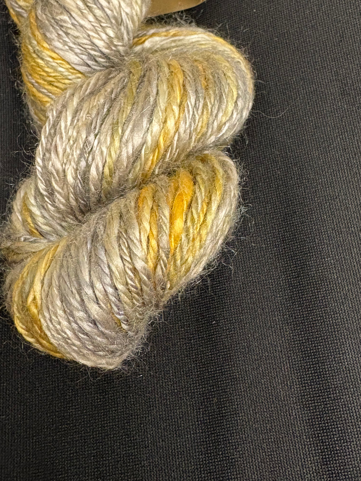 Twisted Witch Handspun Yarn - Rocky Mountain Spring Seacell and Silk