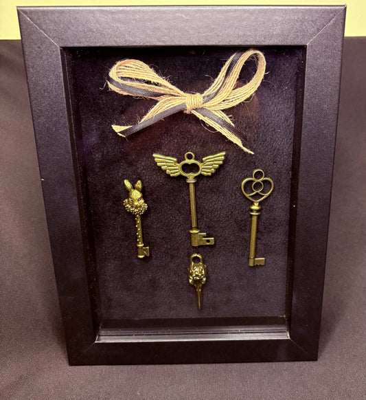 The Keeper’s Keys — Framed Curio