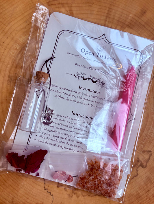 💗 Open to Love Spell Jar Kit