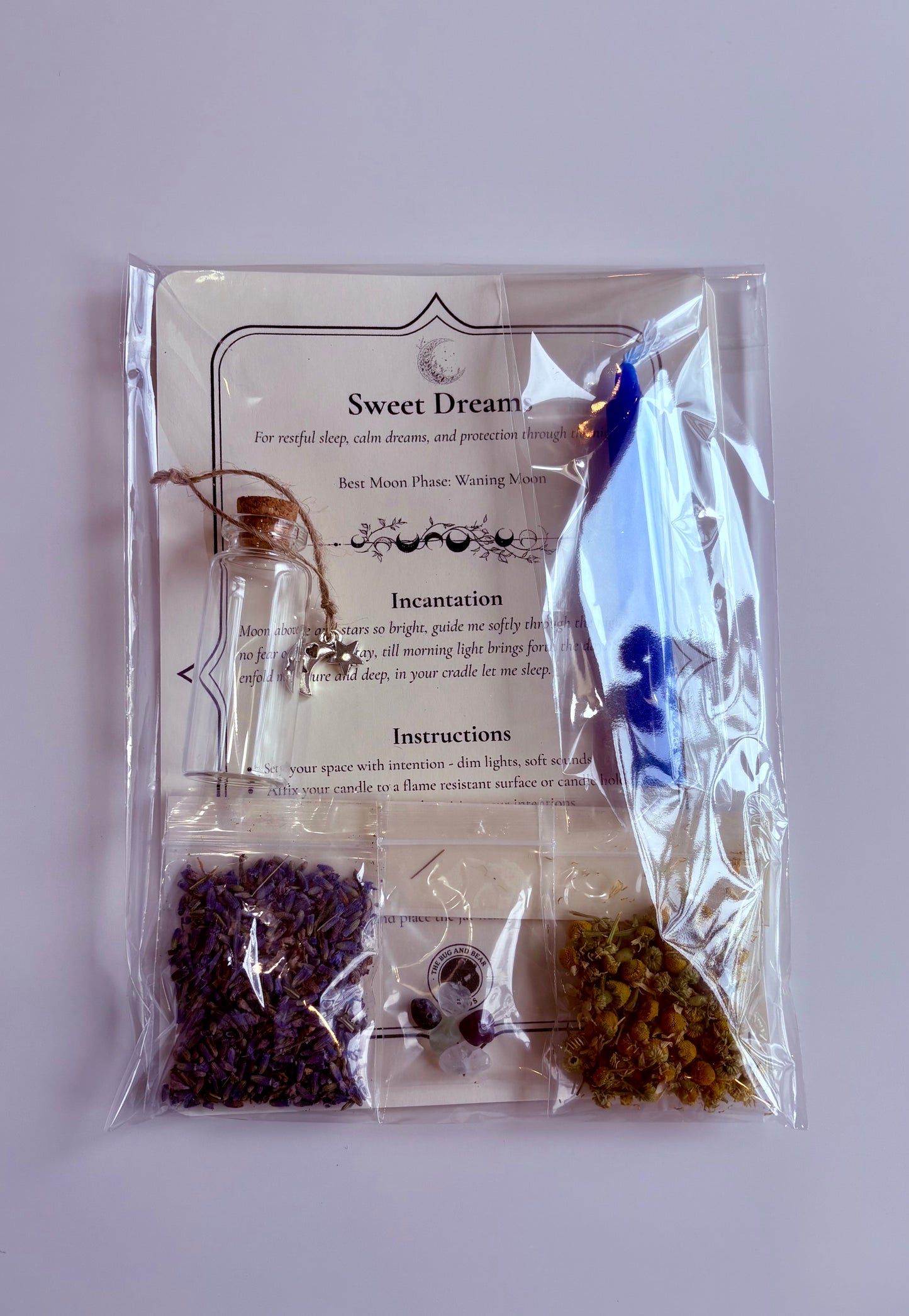 🌙 Sweet Dreams Spell Jar Kit