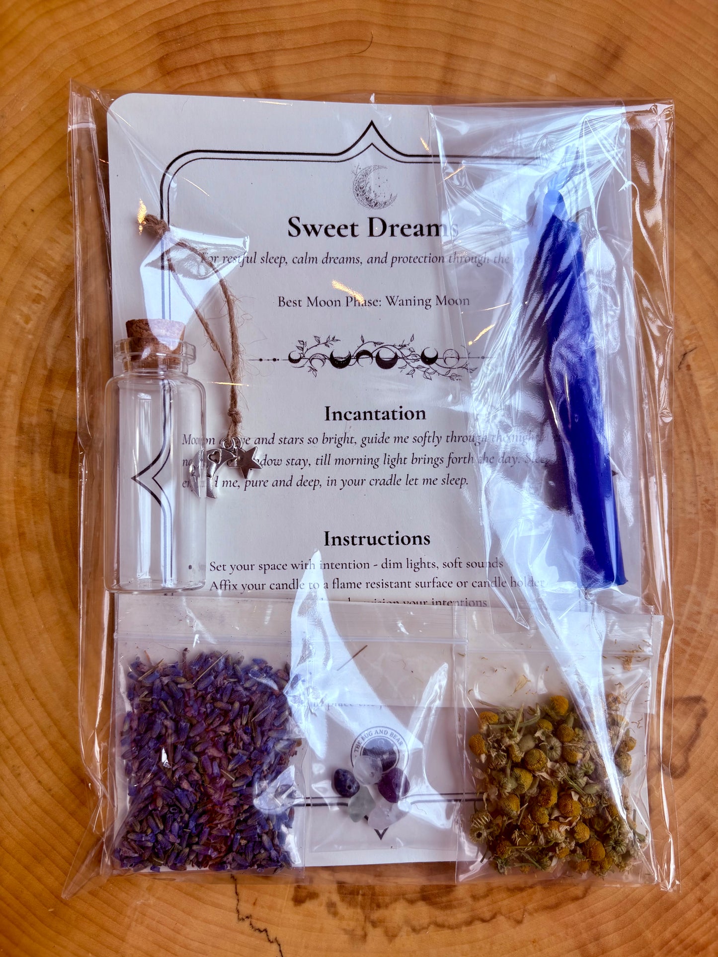 🌙 Sweet Dreams Spell Jar Kit