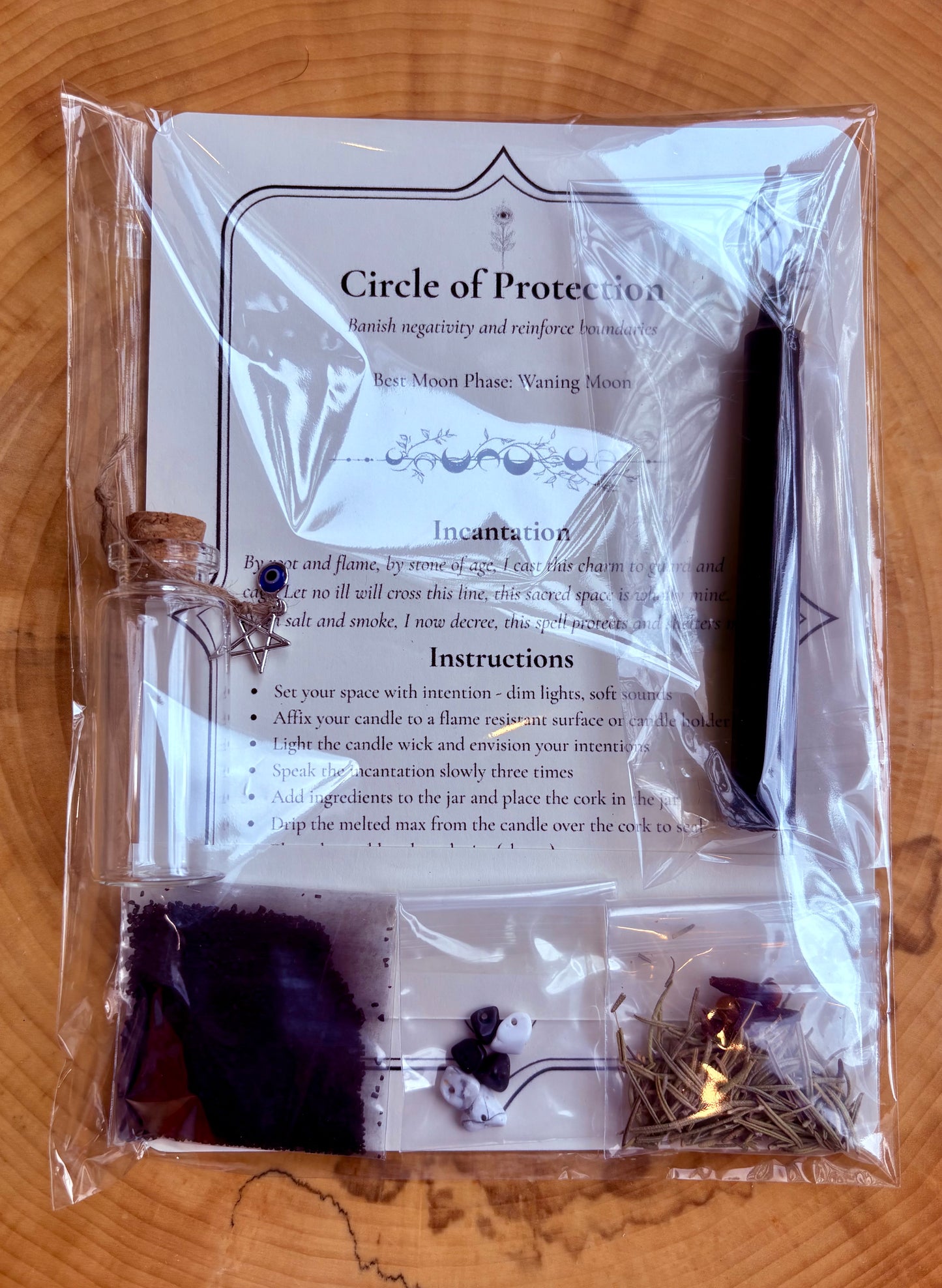 🛡️ Circle of Protection Spell Jar Kit