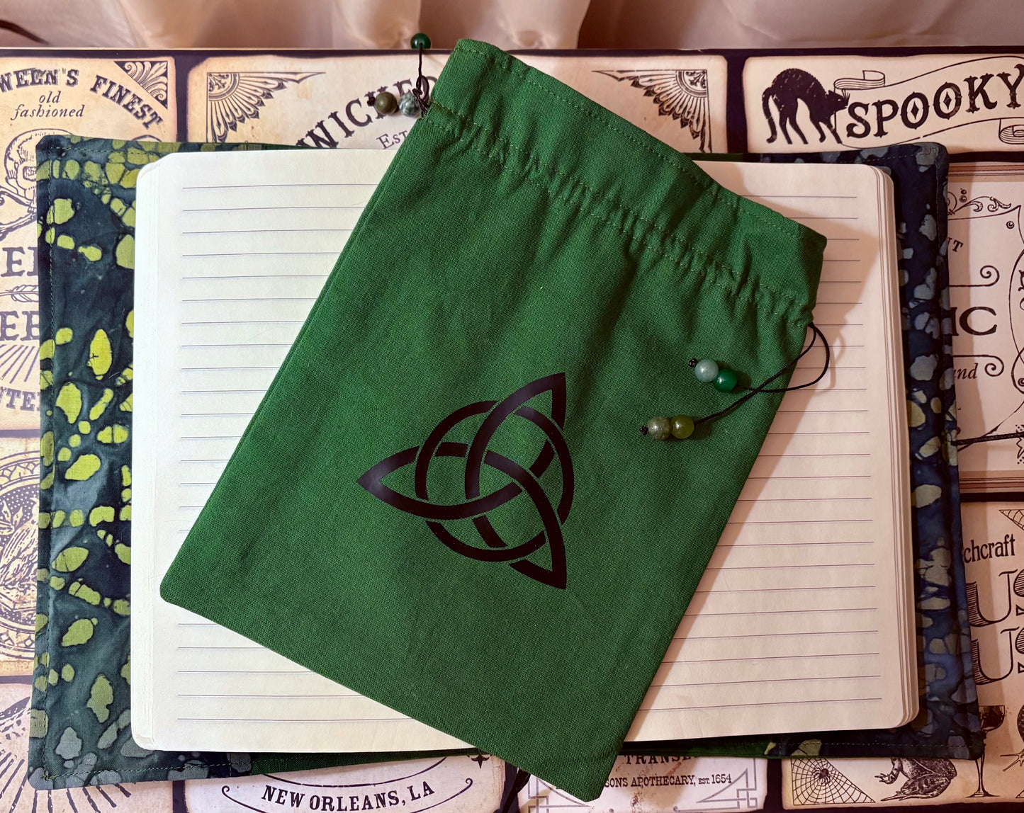 Witch’s Notes and Tarot Pouch Set
