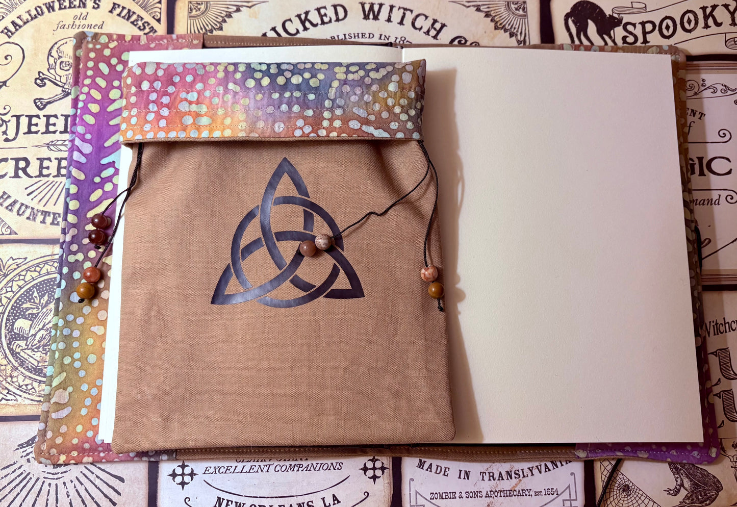 Witch’s Notes and Tarot Pouch Set